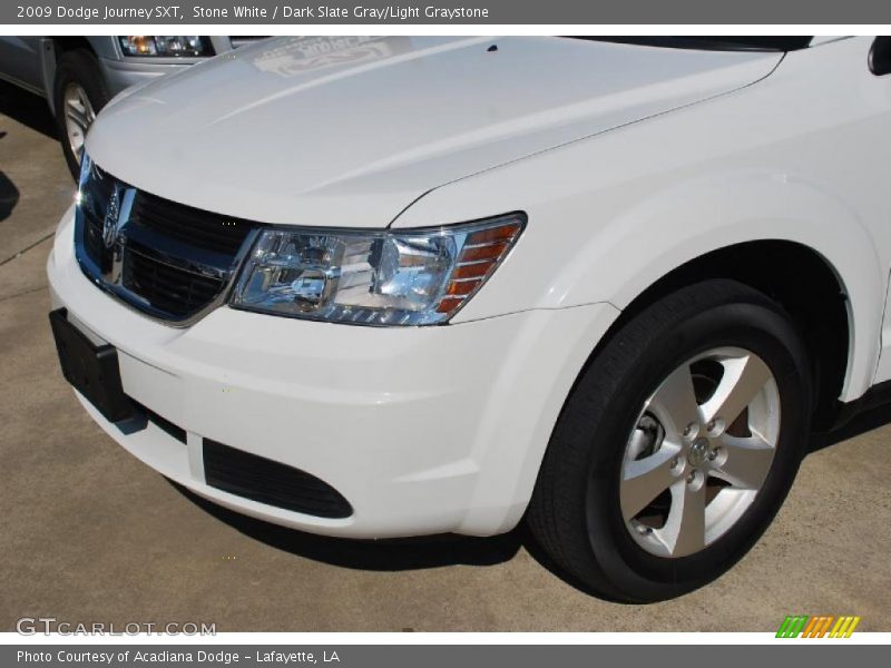 Stone White / Dark Slate Gray/Light Graystone 2009 Dodge Journey SXT
