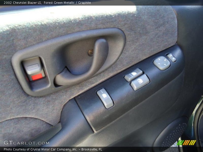 Forest Green Metallic / Graphite 2002 Chevrolet Blazer LS