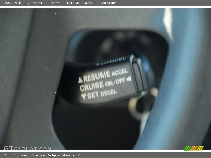 Stone White / Dark Slate Gray/Light Graystone 2009 Dodge Journey SXT