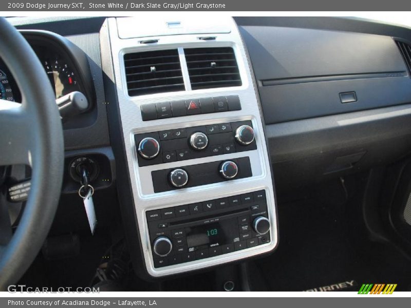 Stone White / Dark Slate Gray/Light Graystone 2009 Dodge Journey SXT