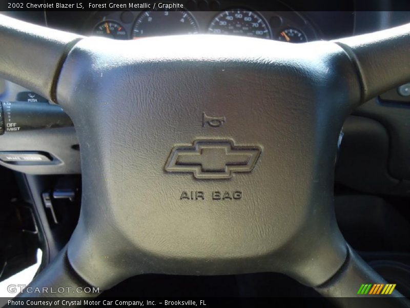 Forest Green Metallic / Graphite 2002 Chevrolet Blazer LS