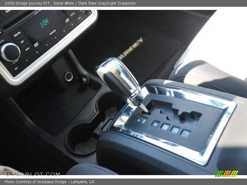 Stone White / Dark Slate Gray/Light Graystone 2009 Dodge Journey SXT