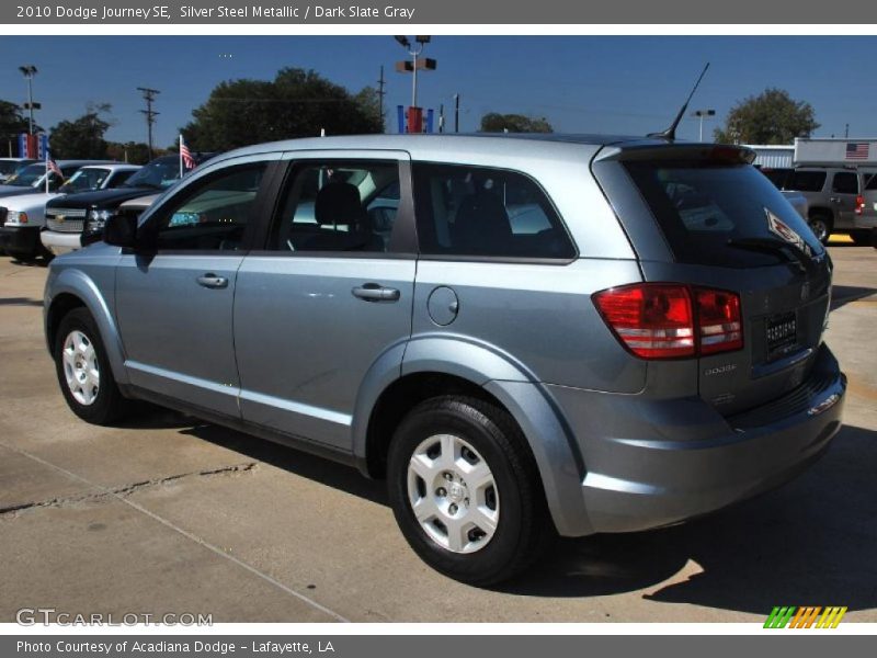 Silver Steel Metallic / Dark Slate Gray 2010 Dodge Journey SE