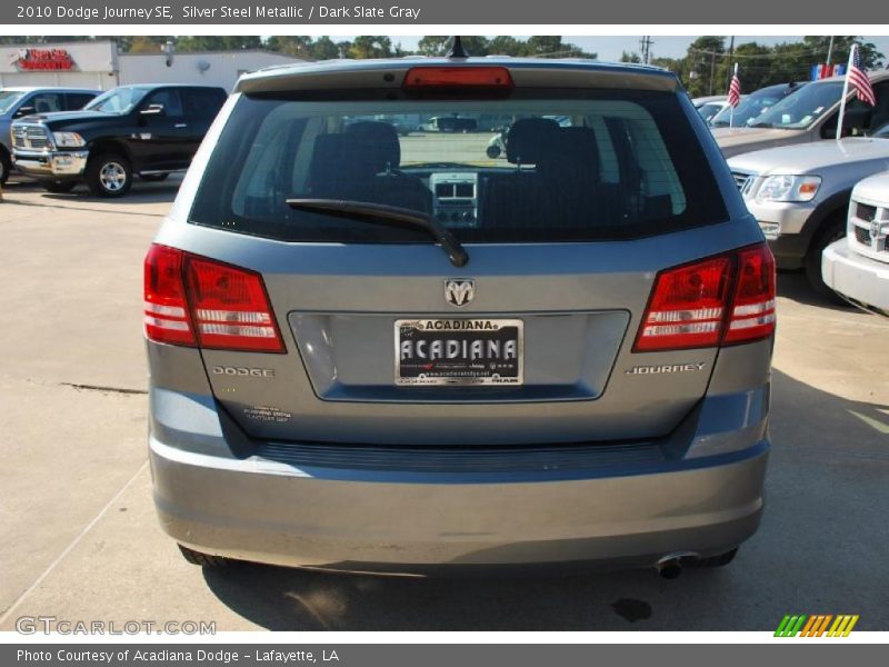 Silver Steel Metallic / Dark Slate Gray 2010 Dodge Journey SE