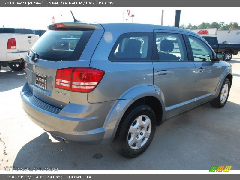 Silver Steel Metallic / Dark Slate Gray 2010 Dodge Journey SE