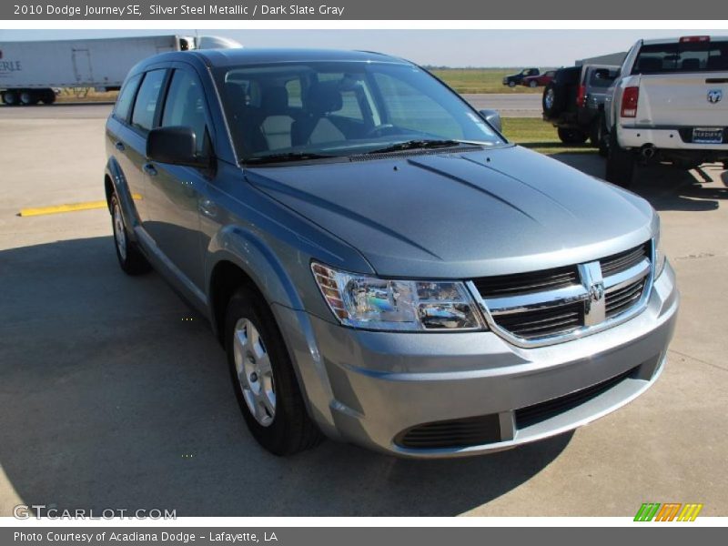 Silver Steel Metallic / Dark Slate Gray 2010 Dodge Journey SE