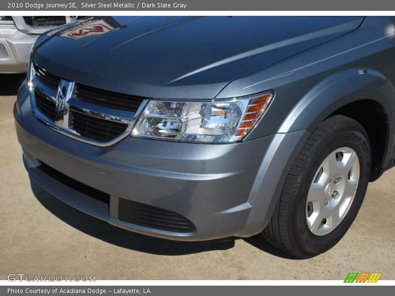 Silver Steel Metallic / Dark Slate Gray 2010 Dodge Journey SE