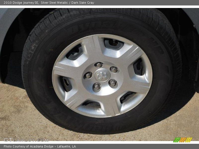 Silver Steel Metallic / Dark Slate Gray 2010 Dodge Journey SE