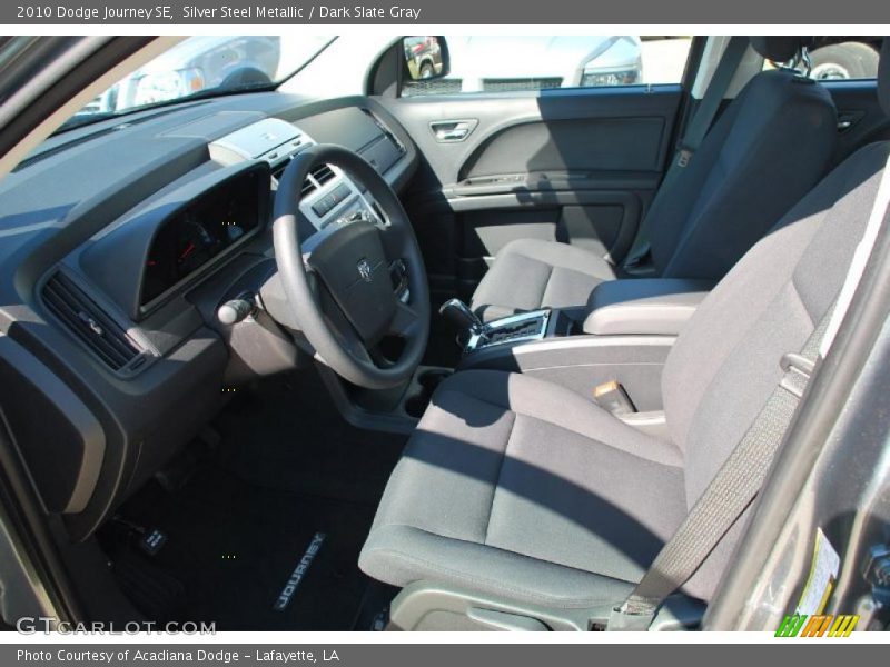 Silver Steel Metallic / Dark Slate Gray 2010 Dodge Journey SE