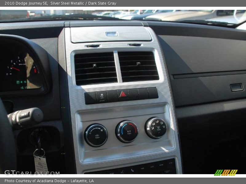 Silver Steel Metallic / Dark Slate Gray 2010 Dodge Journey SE