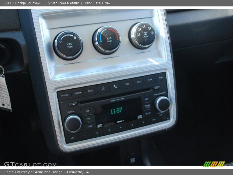 Silver Steel Metallic / Dark Slate Gray 2010 Dodge Journey SE