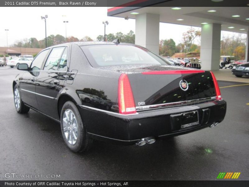Black Raven / Ebony 2011 Cadillac DTS Premium