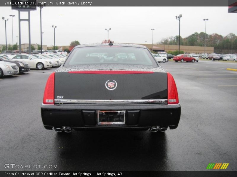 Black Raven / Ebony 2011 Cadillac DTS Premium