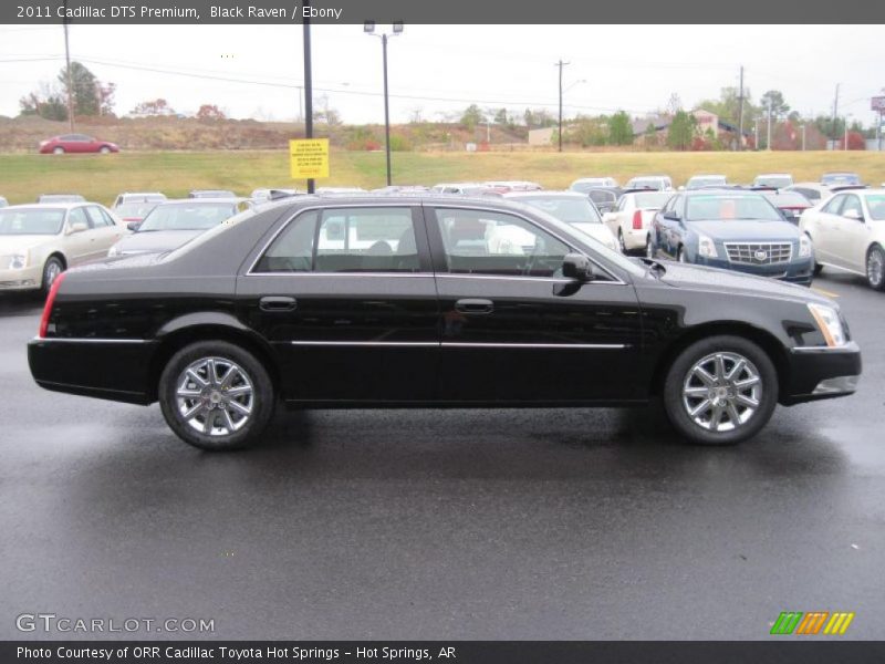 Black Raven / Ebony 2011 Cadillac DTS Premium