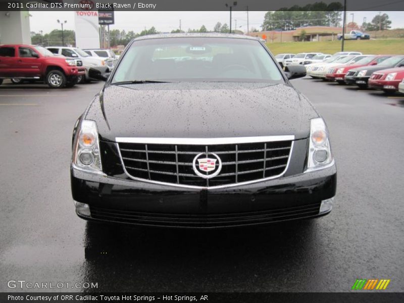 Black Raven / Ebony 2011 Cadillac DTS Premium