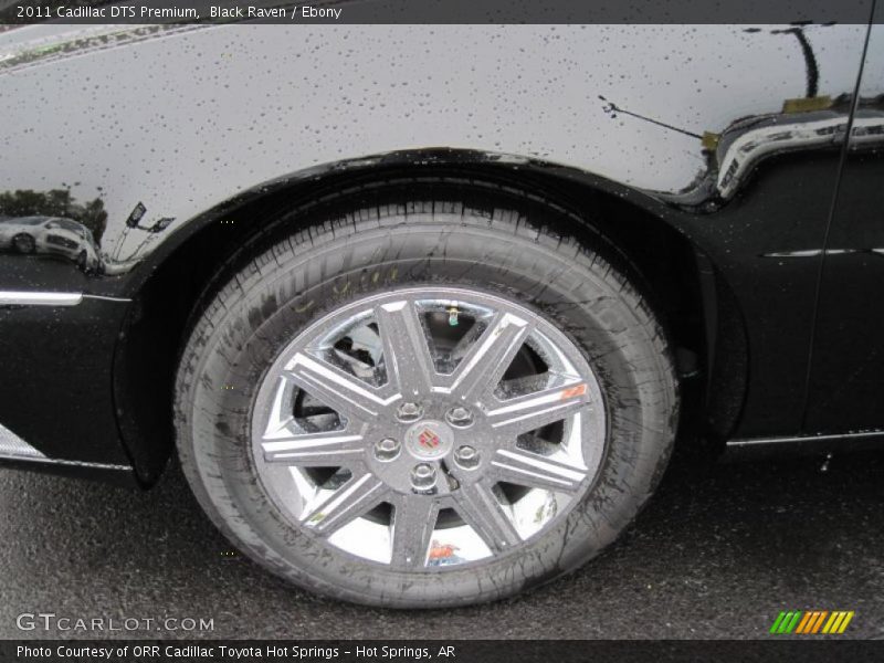 Black Raven / Ebony 2011 Cadillac DTS Premium