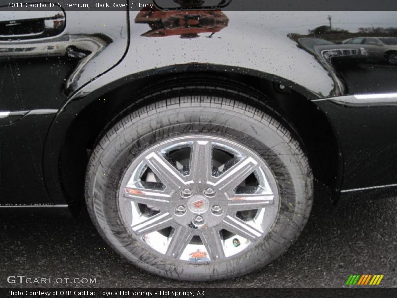 Black Raven / Ebony 2011 Cadillac DTS Premium