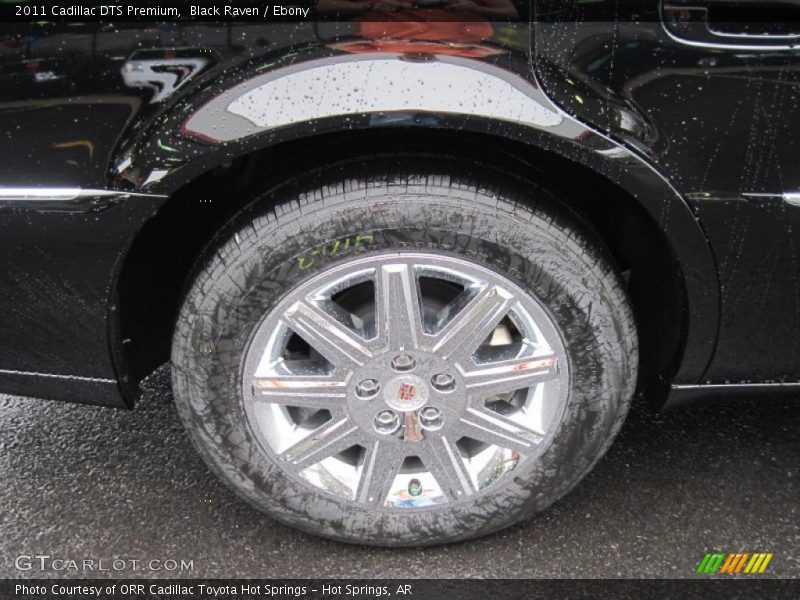 Black Raven / Ebony 2011 Cadillac DTS Premium