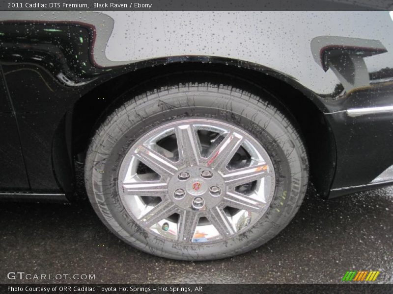 Black Raven / Ebony 2011 Cadillac DTS Premium
