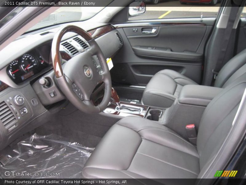 Black Raven / Ebony 2011 Cadillac DTS Premium