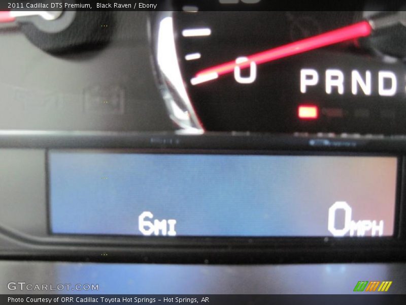 Black Raven / Ebony 2011 Cadillac DTS Premium