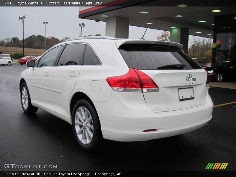 Blizzard Pearl White / Light Gray 2011 Toyota Venza I4