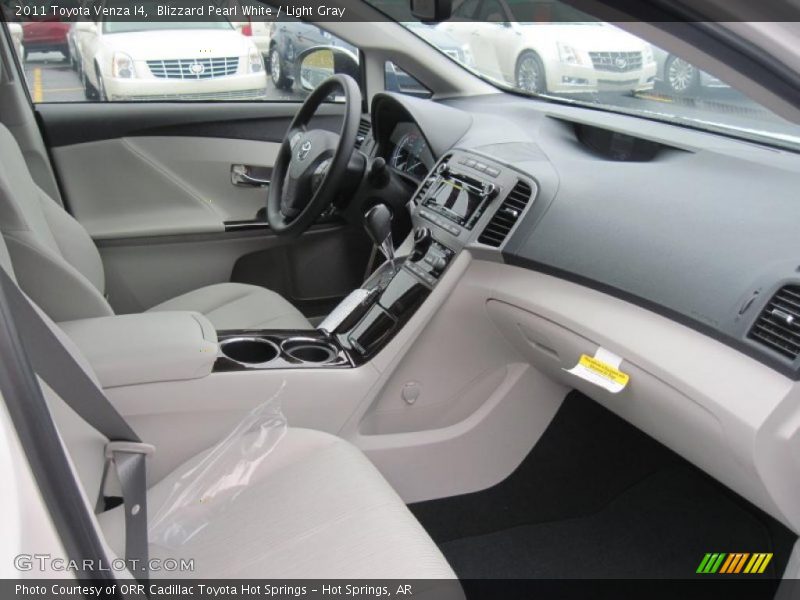  2011 Venza I4 Light Gray Interior