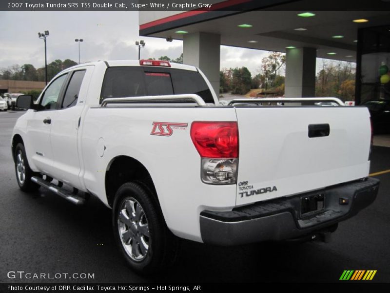 Super White / Graphite Gray 2007 Toyota Tundra SR5 TSS Double Cab