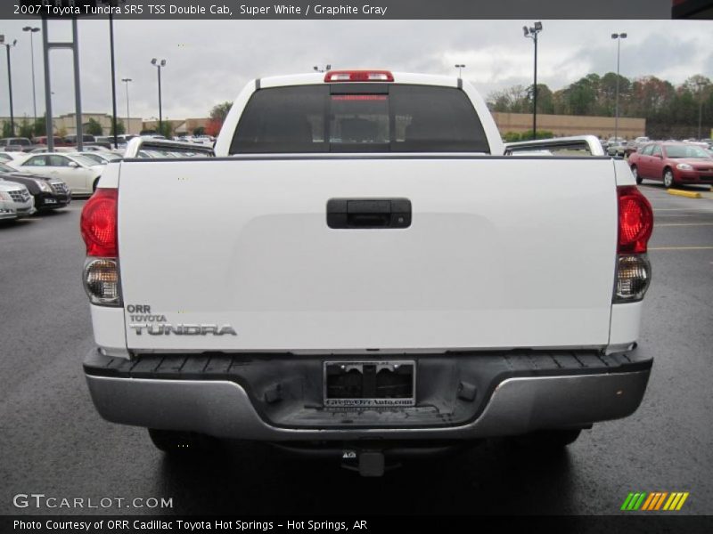 Super White / Graphite Gray 2007 Toyota Tundra SR5 TSS Double Cab