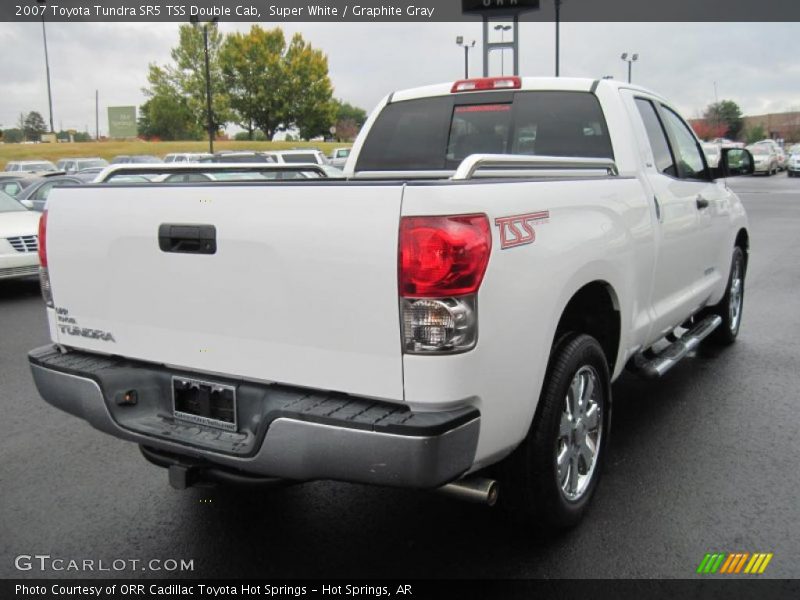Super White / Graphite Gray 2007 Toyota Tundra SR5 TSS Double Cab