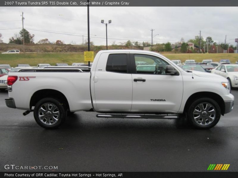 Super White / Graphite Gray 2007 Toyota Tundra SR5 TSS Double Cab