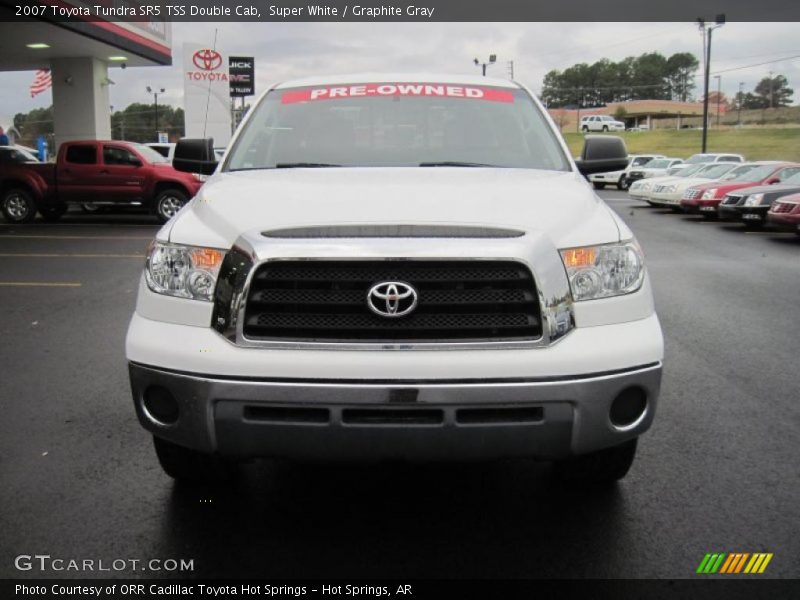Super White / Graphite Gray 2007 Toyota Tundra SR5 TSS Double Cab