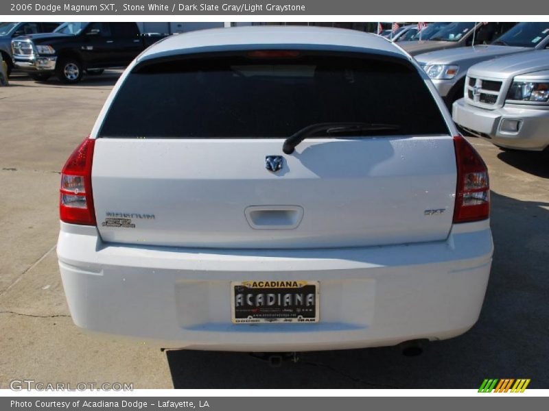 Stone White / Dark Slate Gray/Light Graystone 2006 Dodge Magnum SXT