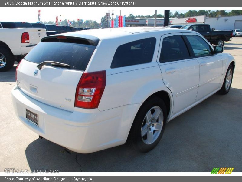 Stone White / Dark Slate Gray/Light Graystone 2006 Dodge Magnum SXT