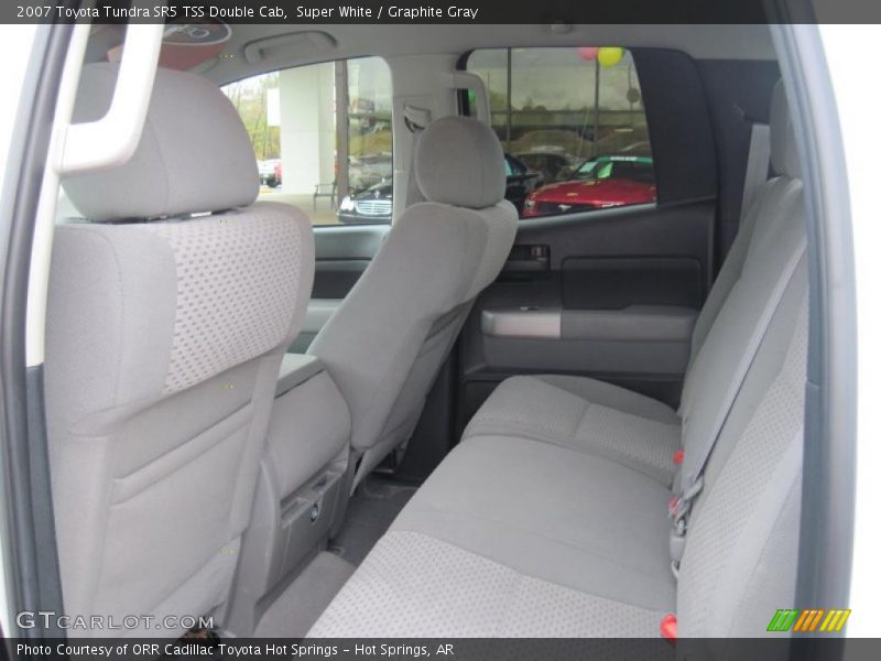  2007 Tundra SR5 TSS Double Cab Graphite Gray Interior