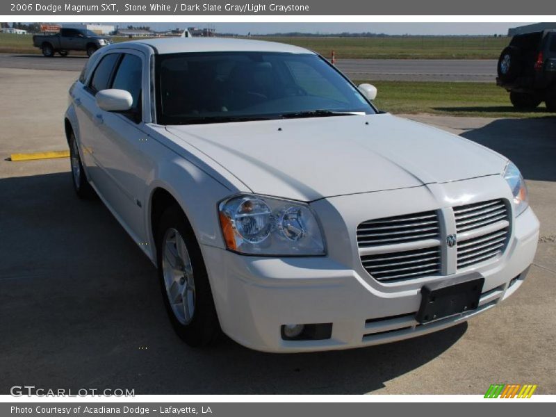 Stone White / Dark Slate Gray/Light Graystone 2006 Dodge Magnum SXT