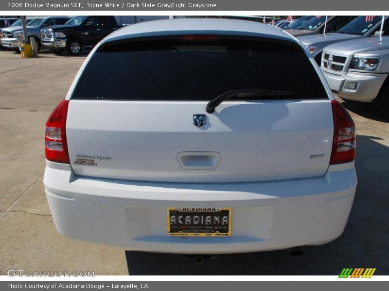 Stone White / Dark Slate Gray/Light Graystone 2006 Dodge Magnum SXT