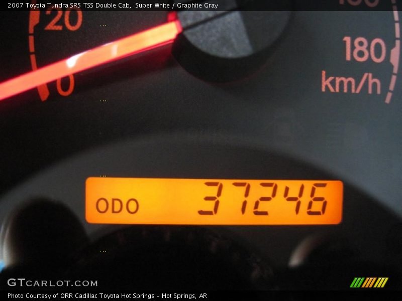 Super White / Graphite Gray 2007 Toyota Tundra SR5 TSS Double Cab