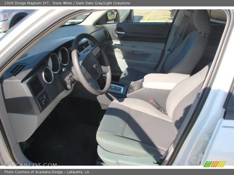 Stone White / Dark Slate Gray/Light Graystone 2006 Dodge Magnum SXT