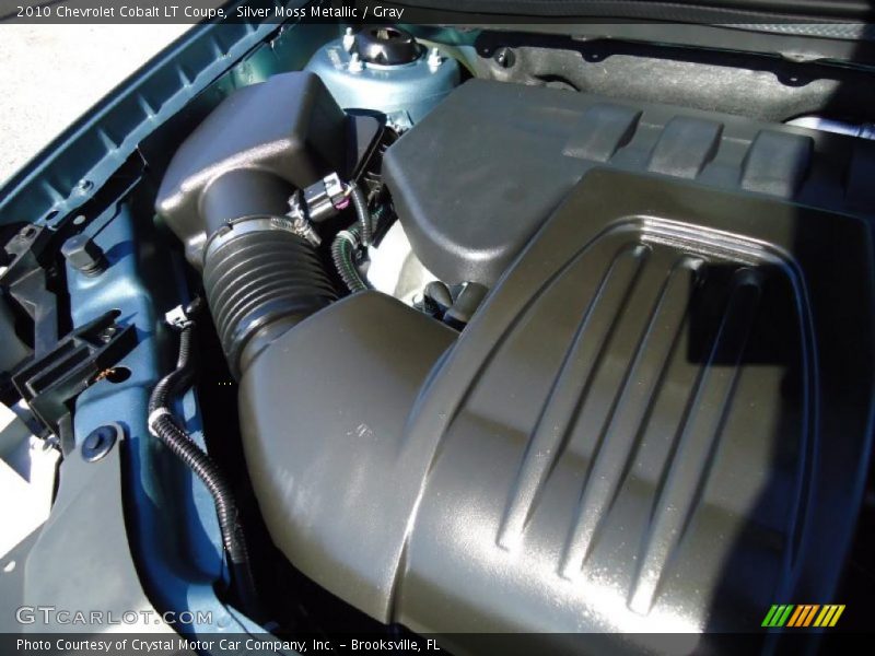 Silver Moss Metallic / Gray 2010 Chevrolet Cobalt LT Coupe