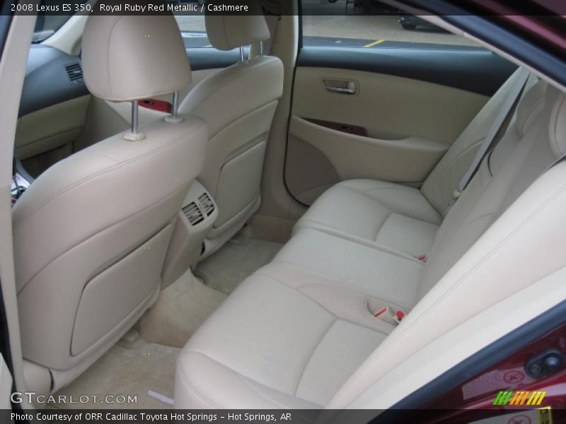 Royal Ruby Red Metallic / Cashmere 2008 Lexus ES 350