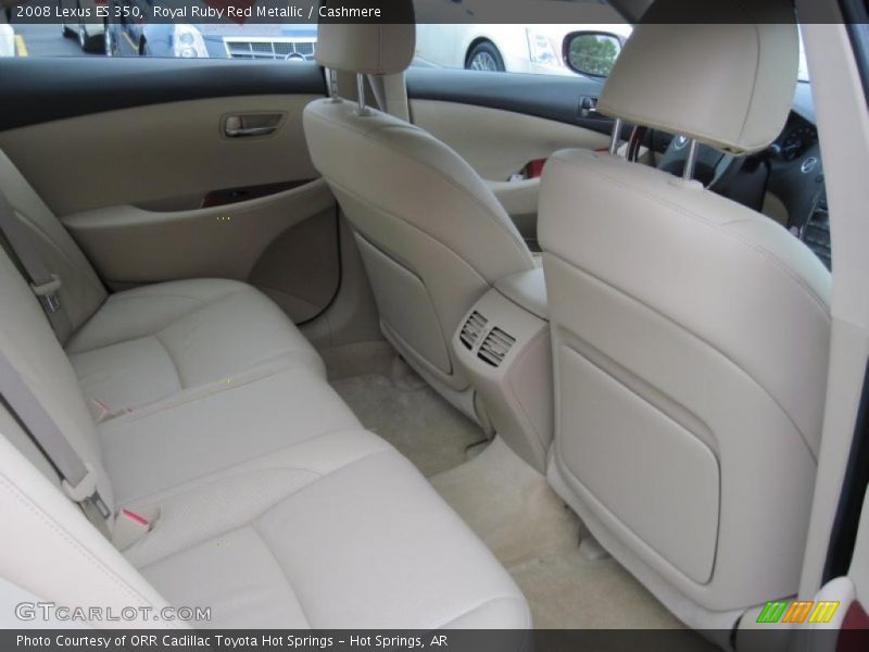 Royal Ruby Red Metallic / Cashmere 2008 Lexus ES 350
