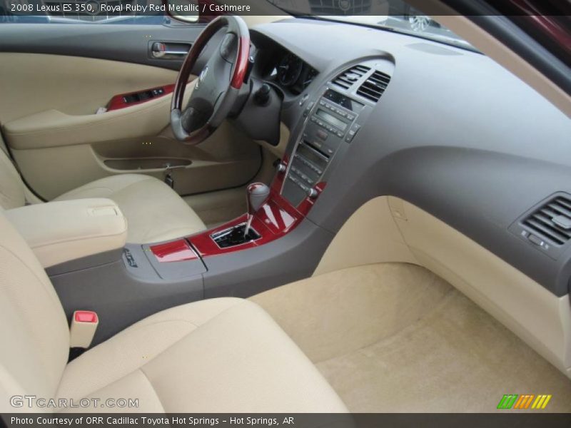 Royal Ruby Red Metallic / Cashmere 2008 Lexus ES 350