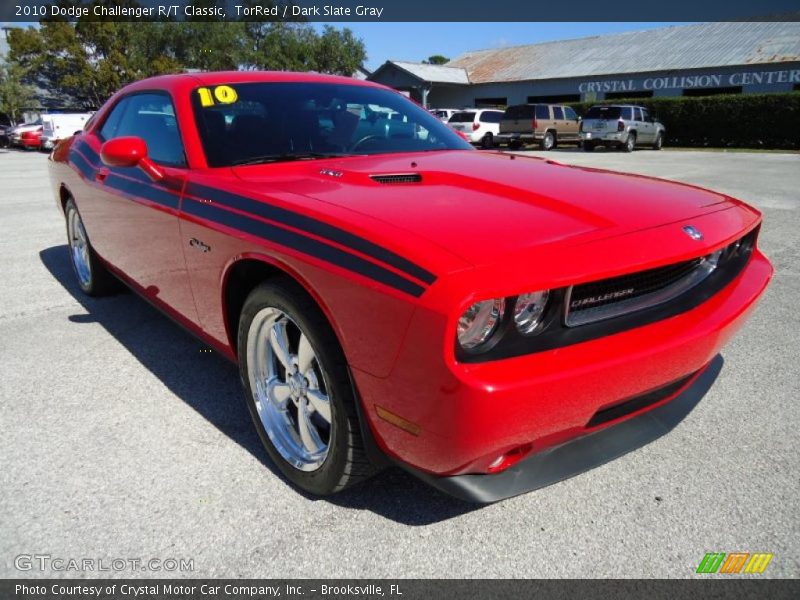 TorRed / Dark Slate Gray 2010 Dodge Challenger R/T Classic