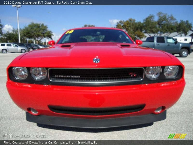 TorRed / Dark Slate Gray 2010 Dodge Challenger R/T Classic