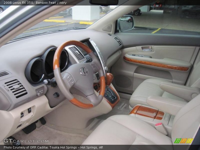 Bamboo Pearl / Ivory 2008 Lexus RX 350