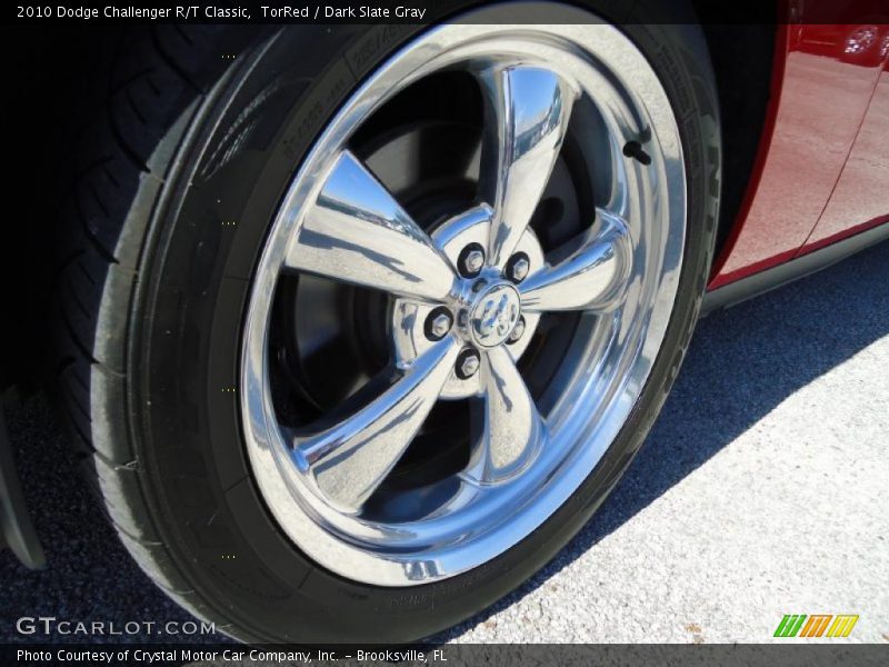 TorRed / Dark Slate Gray 2010 Dodge Challenger R/T Classic