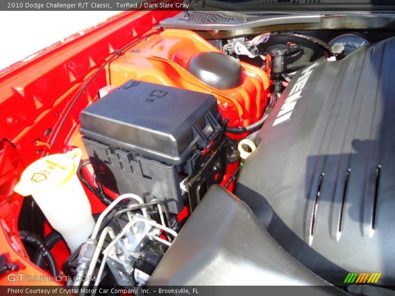 TorRed / Dark Slate Gray 2010 Dodge Challenger R/T Classic