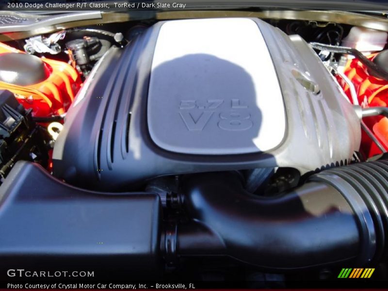 TorRed / Dark Slate Gray 2010 Dodge Challenger R/T Classic