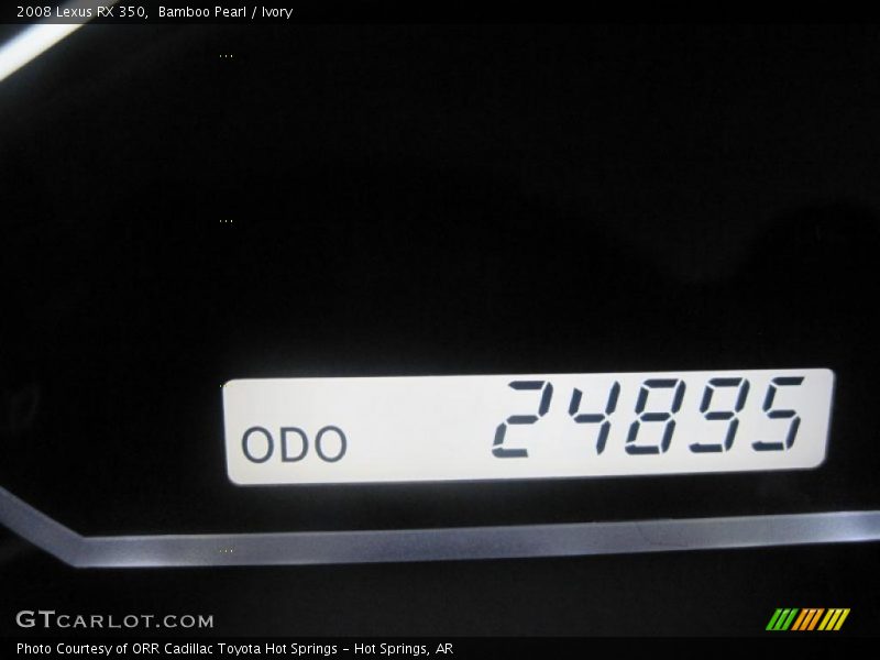 Bamboo Pearl / Ivory 2008 Lexus RX 350